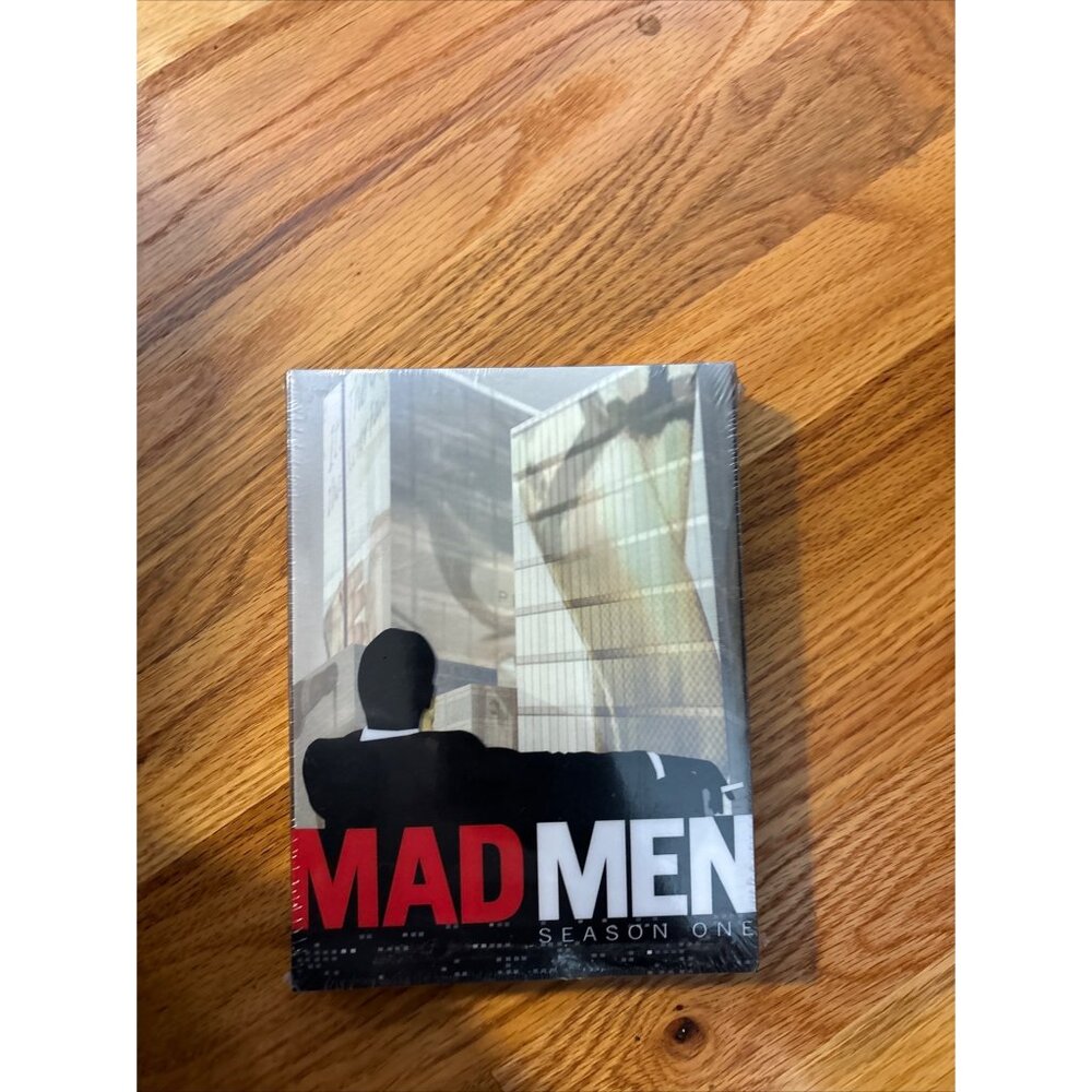 MAD MEN complete season 1 - AMAZING DVD IN ORIGINAL SHRINK WRAP!DISC AND ORIGINS